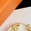 Orecchini a cerchio di alta qualità Orecchini con diamanti di design Dimensioni 4 cm Orecchino a bottone in argento 925 per le donne Amanti Regalo Gioielli di lusso Nuovo 22190H