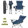 Móveis de acampamento Cadeira dobrável ao ar livre almoço de almoço portátil Ultra Light Picnic Camping Pesca Reclinner Park Seat