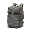 Большая вместительная уличная сумка через плечо для кемпинга, камуфляжный военный рюкзак, охотничий страйкбольный тактический рюкзак Molle, походные рюкзаки Y0721