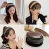 Solid Velvet Bezel Women Headband Girls Vintage knit Soft band Copricapo Gomme Fasce per capelli elastiche