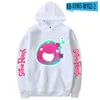 Erkek Hoodies Tişörtü Kawaii Çocuklar Hoodie Slime Rancher Sonbahar ve Kış Giysileri Erkek / Kız Pamuk Polar Sıcak Kapüşonlu Üstler