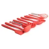 10pcs/set Silicone Kitchen Utensil Heat Resistant Spatula Serving Mixing Spoon Tongs Ladle Gadget Non-Stick Baking Tool 1XBJK1911