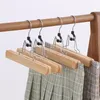 wooden trouser hangers