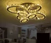 Люброд гостиной атмосферный творческий овальный кристаллический светильник светодиодный потолок простой современный ресторан огни романтический свет спальни
