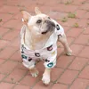 Roupas à prova d 'água do casaco de cão bonito capa de chuva para grandes cães casaco de chuva para pug buldogue francês bichon corgi gota 211106