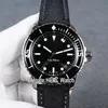 watches men luxury brand Fifty Fathoms 50 Fathoms 5015-11C30-52A Black Dial 8215 Automatic Mens Watch PVD Black Steel Case Leather Strap discount