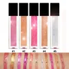 Groothandel glanzende glitter shimmer lipgloss make-up langdurige vochtige glanzende vloeibare lipstick cosmetica aangepaste uw logo lip glans