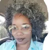 Short grey salt and pepper hair wig black white blend gray human hair wig for black women none lace wig natural curly