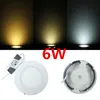 6W 12W 18W Ronde LED-paneel Licht Opbouw Opbouw Downlight Verlichting LED's Plafond Down AC85-265V + Driver