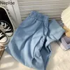 Nefloe mujer harem pantalones de cintura alta pantalones de moda casual moda Color de caramelo Streetwear suelto Casual Swearspants 4H202 210422