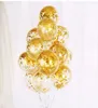 2021 Golden Transparent Bright Balloon Wedding Decoração romântica Sala de casamento Cena de aniversário Festa de decoração de decoração7485947