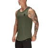 Muscleguys Mode Mesh ärmellose Hemden Tank Top Männer Fitness Shirt Herren Singlet Bodybuilding Workout Gym Weste Fitness Männer 210421