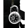 Hardened Steel Shackle Dial Combination Luggage Locker Lock Security Padlock for Tool Boxes Wardrobe Anti-Theft SN2341