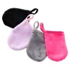 Reusable Makeup Remover Microfiber Face Cleaning Glove Towel Soft Cleaner Pads Facial Deep Cleaning Skin Care Tools