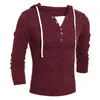 ZOGAA Maglione da uomo Pullover a maniche lunghe Solid New Fashion Casual con cappuccio Abiti invernali caldi Abbigliamento slim fit Y0907