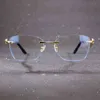 Vintage Carter Glass Frame for Prcription New Arrival Unique Digner Eyeglass Reading Computer Luxury Women Gafas Ladi
