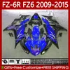 OEM-Karosserie für Yamaha FZ600 FZ 6R 6N 6 FZ6 R N 600 2009–2015 Karosserie 103Nr 015 Verkleidung