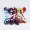 1 pcs Pets dogs pet supplies Pet Dog Puppy Cotton Chew Knot Toy Durable Braided Bone Rope 17CM Funny Tool Random 2023