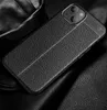 Luksusowy Lychee Litchi Ziarno Miękkie Przypadki TPU dla iPhone 13 Pro Max Mini 2021 Samsung S22 A03S A02S A02 F62 A32 4G A82 A22 5G F52 F22 Leechee Man Gel Smart Phone Cover Powrót Skóry