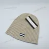 Broderi Jacquard Beanie Sport Andningsskydd Skalle Kepsar Vinter Varm Wool Hat Unisex Outdoor Stickade Hattar