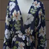 Chiffong Pareo Beach Cover Up Tuniker för lång kaftan Bikini Robe de Plage Sarong Baddräktskåpa # Q570 210420