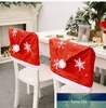 1 PC Christmas Chair Cover Wymienny Zmywalny Stretch Cover Dinner Party Supplies Xmas Navidad Dekoracje dla domu Cena fabryczna Expert Design Quality Najnowsze