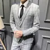 Costumes de mariage pour hommes smokings blanc marié porter des costumes sur mesure de haute qualité 2018 fit