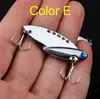 5pc الشفرة المعدنية VIB Fishing Lures ملعقة صلبة الباس 5 سم 11g الاهتزاز الاصطناعي crankbait230r