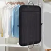 Storage Bags Multifunction Striped Oxford Garment Bag Covers Hanging Suit Zipper Dress Clothes Travel Wardrobe