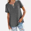 Mulher sólida Botões de camiseta superior O-GELO LONGA CAMISAS DE MANAGEM LONGA PARA MULHERES PLUSS TAMANHO CASUAL CASUAL TOPS FEMANAS 210709