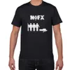NOFX Alternative Pop/Rock Tshirt hommes Punk Revival Unisexe Confortable Respirant T-Shirt Punk-Pop 100% coton Hommes Streewear 210629