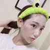 8 Stück lustiges Frosch-Make-up-Stirnband mit breiter Krempe, elastische Haarbänder, niedliche Bänder, Haarschmuck für Frauen, Mädchen-Haarband