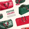 Bolsas de almacenamiento Bolsa de árbol de Navidad grande Impermeable al aire libre Cubierta a prueba de polvo Paquetes de protección Sacos Bolsa Funda de cojín para muebles