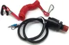 Övervaka båtmotor Kill Stop Switch Safety Lanyard Reservdelar till Yamaha Honda Tohatsu Utombordsmotor 6E9-82575-09 66T-82575