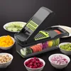 Groente Cutter Tools Multifunctionele Slicer Fruit Aardappel Peeler Wortel Grater Keuken Accessoires Mand Groenten Slicer JJB14054