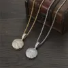 Collier pendentif de basket-ball en diamant en laboratoire glacé