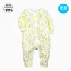 Tute Born Baby Pagliaccetto Primavera e autunno Ragazza Ragazzo Stampa cartone animato Carino tuta intera a maniche lunghe Vestiti per bambini