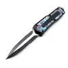 9 Modelle Schwarzer Abalone-Griff Gerade Feststehendes Messer Dual Action Angeln EDC Taschentaktisches Messer Überlebenswerkzeug