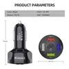 4 Ports Multi USB Car Charger 48W Quick 7A Mini Fast Charging QC3.0 For iPhone 12 Xiaomi Huawei Mobile Phone Adapter Android Devices 2022