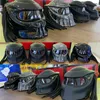 SOMAN Black Predator Full Face Retro Helmet Ironman Motorcycle Street Gear DOT ECE Approved Cool Casco Moto