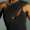 QuanRun Style Elegant Women Slash Shoulder Sleeveless Halter Backless Sexy Deep V Neck Tank Tops Party Club Streetwear 210604