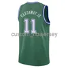 Herren Damen Jugend Tim Hardaway Jr #11 2020-21 Swingman Trikot mit individuellem Namen und beliebiger Nummer genäht