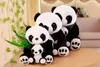 Nowa pluszowa Panda Zabawki Śliczne Nadziewane Zwierząt Doll Matka I Syn Zabawki Prezent Dla Dzieci Przyjaciół Dziewczyny Home Decor Boże Narodzenie Prezent Y211119