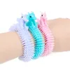 Tiktok Stretchy Fidget Monkey Noodle Sensory Worm Unicron String Bracelet Neon Kids Children Stress Relief Toys Autism ADHD Special Needs G551IXB