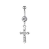 YYJFF D0016 Cross Navel Ring Mix Kleuren