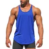 Men's Tank Tops Casual Mens Shirt Gym Top Fitness Clothing Vest Sleeveless Cotton Man Canotte Bodybuilding Ropa Hombre Breathable