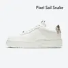 Üst Piksel Altın Zincir Yelken Yılan Tan Düşük Erkek Koşu Ayakkabıları Çöl Kum Siyah Beyaz Parçacık Bej Erkek Kadın Eğitmen Spor Sneakers 36-45