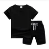 Childrens fashion classic print Summer Clothing Sets Boys T-Shirt Golden Avatar Kids Clothes Girl Sports Two-piece Round Neck Short sleeve Pants 2-7 Years