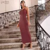 Bodycon Summer Bandage Sukienka Kobiety Sexy Spaghetti Pasek Bez Rękawów Maxi Club Celebrity Evening Party Dresses Vestidos 210423