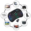 Szybka Mini I8 Bezprzewodowa Klawiatura 2.4G Angielska Klawiatura Mysz Pilot Pilot Distak Smart Smart Android TV Box Notebook Tablet PC